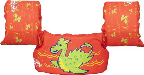 Bestway Puddle JumperÂ® zeemonster - oranje - Verstelbare zwembandjes voor kinderen - 15-30 kg - Maat one size