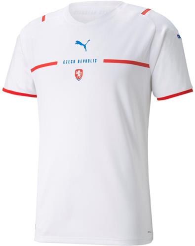 Puma TsjechiÃ« Facr Wit voetbalshirt 2xl - L