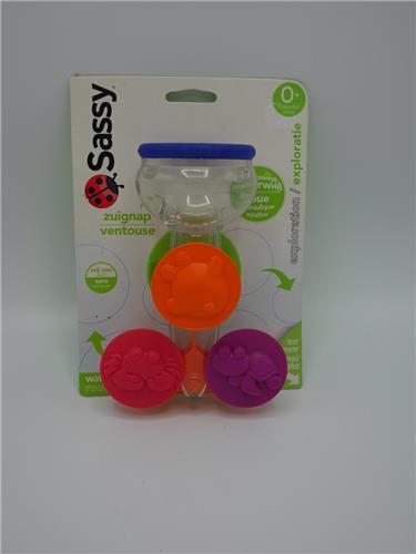 Sassy waterwiel met zuignap bad speeltje 17 cm groot