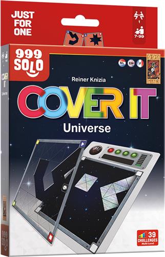 999 Games - Cover It: Universe - Solo puzzel spel - Breinbreker -