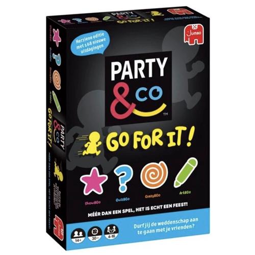 Jumbo - Party & Co Go For It - Gezelschapsspel - Partyspel