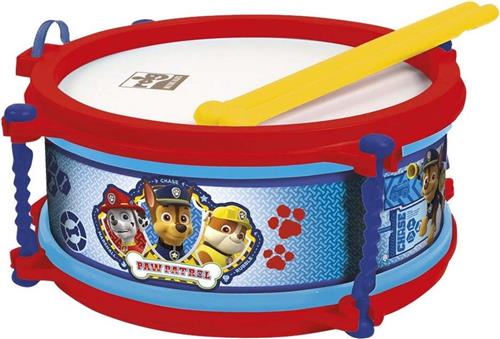 Paw Patrol Mighty PupsDrum met Drumsticks en riem