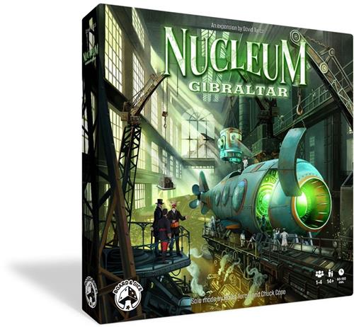 Asmodee bordspel Nucleum Gibraltar educatief spel voor 2-6 spelers.