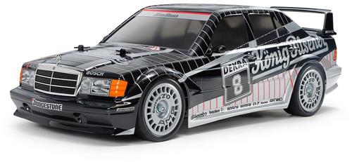 1:10 RC M-B 190E Evo II KÃ¶-Pi. TT-02 Painted Body bouwpakket