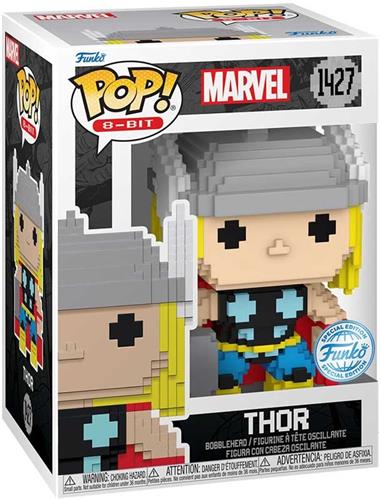 Marvel POP! 8-Bit Vinyl Figur Thor 9 cm