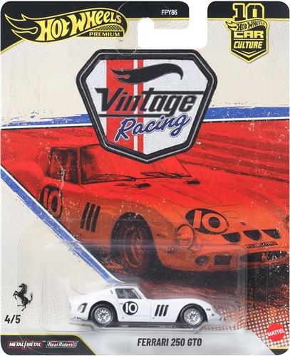 Hot Wheels Car Culture Vintage Racing - Ferrari 250 GTO