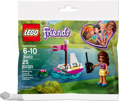 Lego Friends 30403 Olivia met op afstand bestuurbare boot polybag
