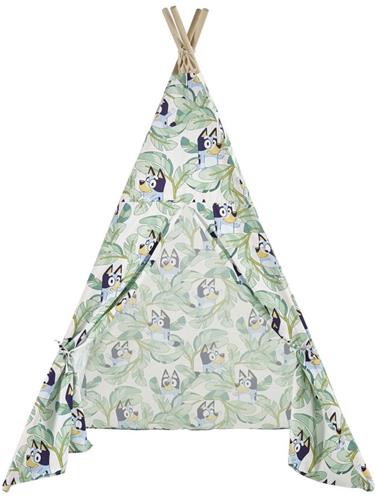 Bluey Speeltent Teepee  Kinder Speeltent 145 cm  Tipi Tent  Binnen & Buiten  Vanaf 3 Jaar