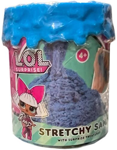 Lol Suprise Super Stretchy Speelzand - Knijp, Stretch en Speel - Inclusief Een Verborgen Verassing - 4+