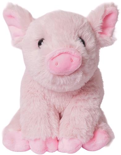 PIA Soft Toys - Pluche Knuffeldier - Varken zittend 16 cm
