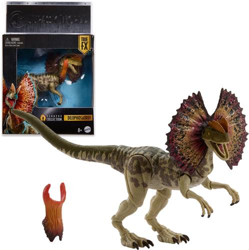 Mattel Jurassic World Rebirth Hammond Collection Action Figure Dilophosaurus Action Figuur
