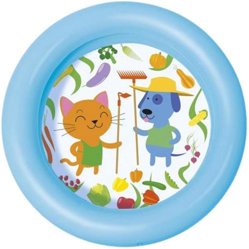 Bestway Opblaas zwembad - peuter / baby badje - blauw - D60 cm - kinderbadje