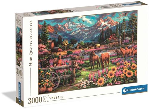 Clementoni Legpuzzel Vrij om te Grazen - 3000st.