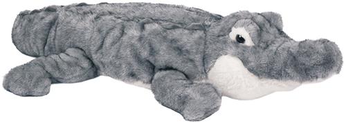 PIA Soft Toys - Pluche Knuffeldier - Krokodil grijs 76 cm