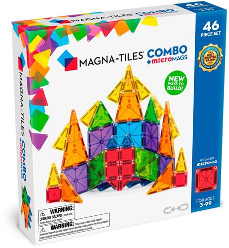 Magna Tiles Combo Magneten 46-delig