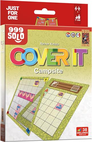 999 Games - Cover It: Campsite - Breinbreker - Solo Puzzelspel