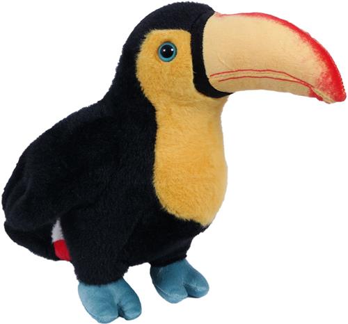 PIA Soft Toys-Pluche Knuffeldier - Toekan 25 cm