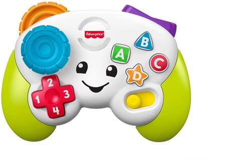 Fisher-Price Leerplezier Laugh & Learn Game & Learn Controller, 0,5 jaar, Geluid, Batterijen vereist, AAA, Kunststof, Meerkleurig