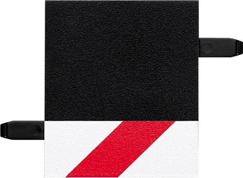Carrera Racebaanonderdeel - DIGITAL 124/132/Evolution - Uitbreidingsset Kerbstenen voor 1/4 Rechte Baanstukken - 4 Onderdelen onderdeel