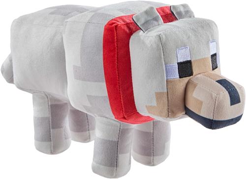 Mattel Minecraft Tamed Wolf 20 Cm Knuffelbeer Kinderen
