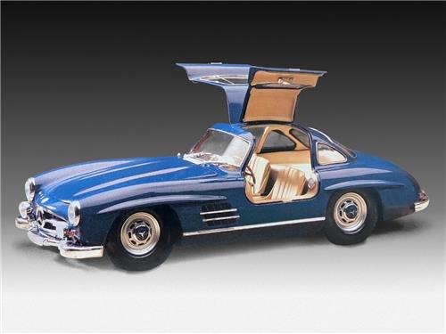 Revell Modelbouwpakket Auto - 05614 Mercedes-Benz 300 SL - 140 Years MB - Duitse Auto - Geschenkset Plastic - 1:24 - Modelbouw