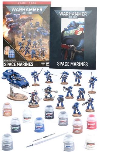 Warhammer 40k 40.000 - Getting Started With Warhammer Space Marines - 60-52