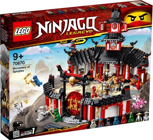 LEGO NINJAGO Legacy Het Spinjitzu Klooster - 70670