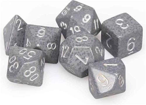 Chessex Hi-Tech Speckled Polydice Dobbelsteen Set (7 stuks)