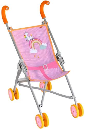 Haba poppen Buggy Regenboog [1 jaar +]