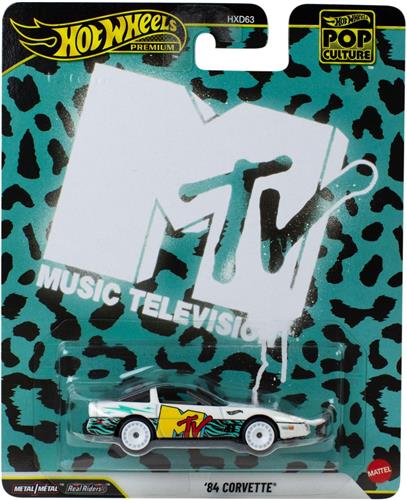 Hot Wheels Pop Culture MTV Music Television Corvette 1984