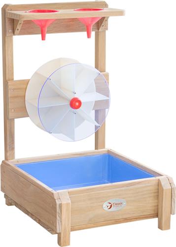 Classic World Houten Watertafel met Trechters en Watermolen