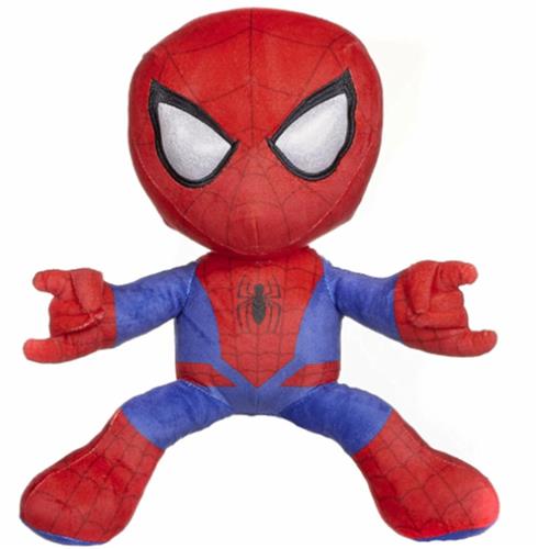 Spiderman Schietend Pluche Knuffel Marvel 30 cm - Spider-Man Plush Toy - Speelgoed Superheld Knuffels voor Kinderen Jongens Meisjes - Spiderman Brand New Day