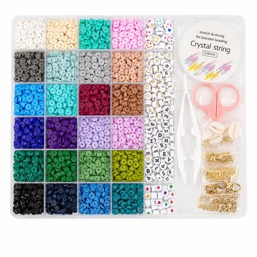 GloovonÂ® - Sieraden Set - 5499-Delig - knutselen meisjes - Voor Armbanden, Kettingen & Oorbellen - Sprankelende Sieraden Maken Pakket - Kralen Set