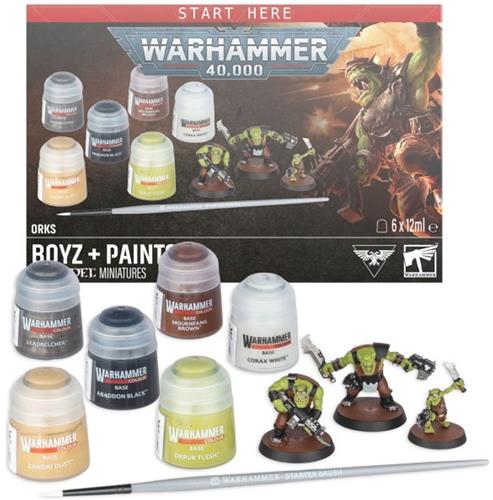 Warhammer 40.000 - Orks Boyz + Paints - 60-05