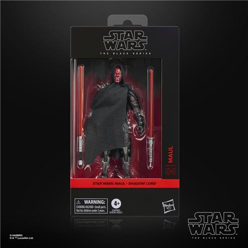 Star Wars The Black Series Maul uit Star Wars: Maul - Shadow Lord-actiefiguur (15 cm)