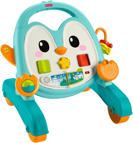 Fisher-Price 2-in-1 Muzikale PinguÃ¯n Loopwagentje