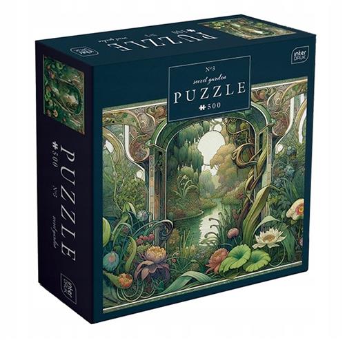 PUZZLE - 500 STUKJES - Interdruk Puzzel Secret Garden 3 - GERONIMO GAMES