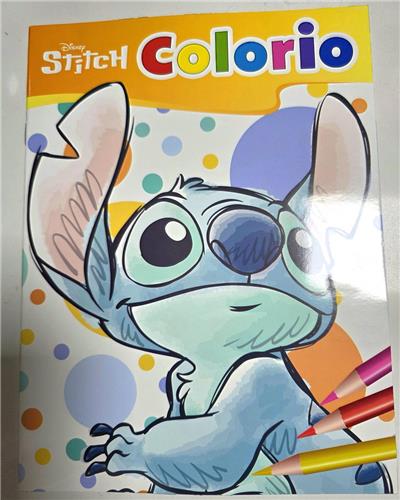 Disney Colorio kleurboek Lilo & Stitch pencils - coloringbook - 32 pagina's A4 formaat