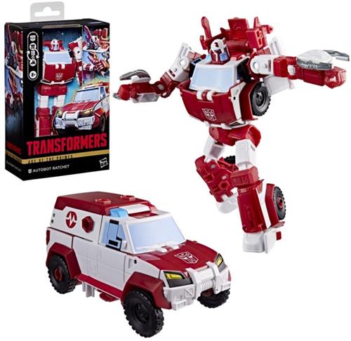 Hasbro Transformers Age of the Primes Deluxe Class Action Figure Autobot Ratchet 15 cm Action Figuur