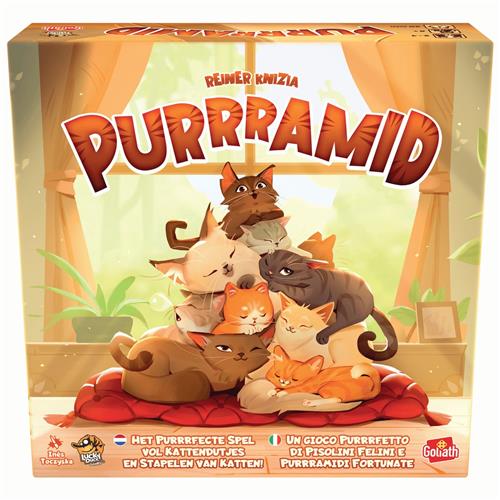Purrramid - Familiespel - 2 tot 4 spelers - vanaf 8 jaar