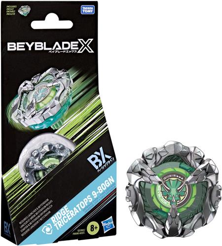 Beyblade X Ridge Triceratops 9-80GN Boosterpack-set