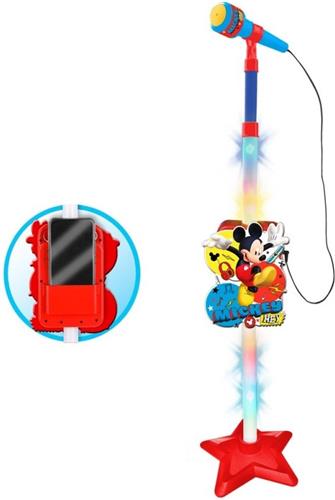 Mickey Mouse Microfoon met Houder en Versterker