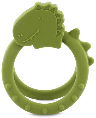 Trixie Sensorische Bijtring Mr. Dino Ã¢ 0m+ Ã¢ 100% siliconen Ã¢ Ideaal voor doorkomende tandjes
