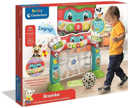 Interactive Football Goal Polish Language Clementoni 50926
