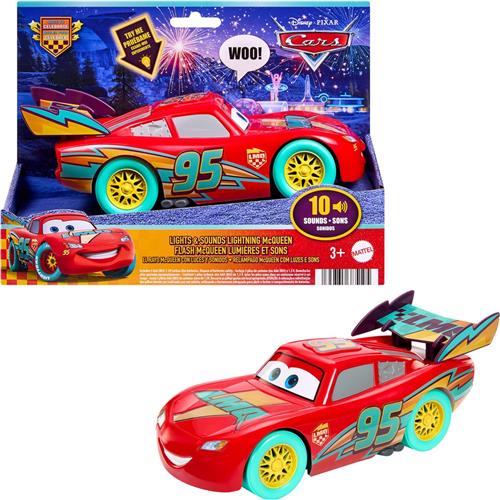 Disney en Pixar Cars race om Bliksem McQueen te vieren - Met licht en geluid