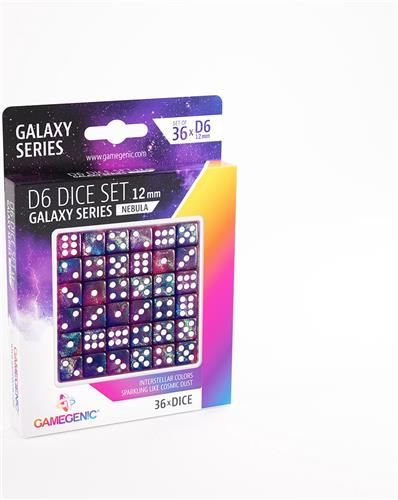 Gamegenic D6 Dice Set 36pcs Galaxy Series: Nebula