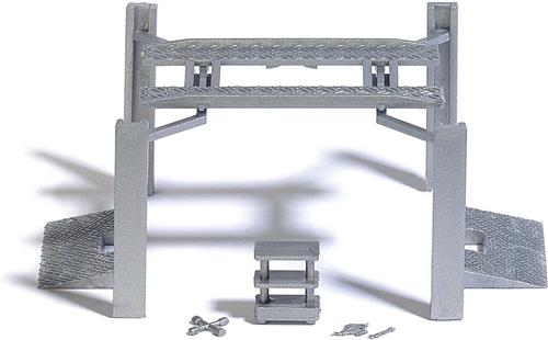 Busch - M-set:hebebühne&wagen H0 (Bu7791) - modelbouwsets, hobbybouwspeelgoed voor kinderen, modelverf en accessoires