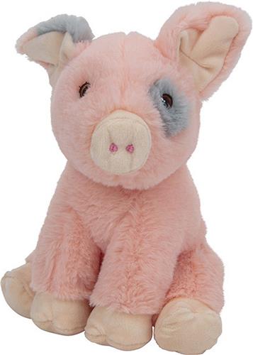 Pluche dieren knuffels Varken/biggetje van 22 cm - Knuffeldieren speelgoed
