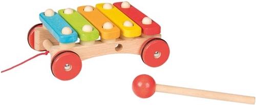 Goki Xylophon with wheels 16