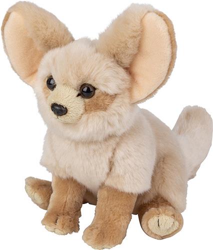 Pluche Fennec/woestijnvos knuffel van 18 cm - Dieren speelgoed knuffels cadeau - Knuffeldieren